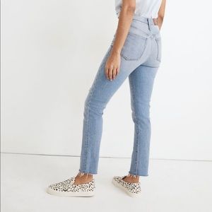 Madewell “Perfect Vintage Jean” size 27 light wash high waist